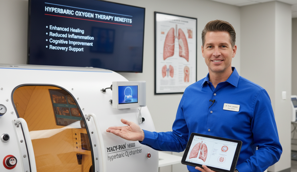 Expertos en terapia de oxigeno hiperbarico