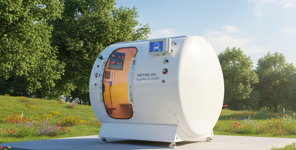 Hard shell hyperbaric oxygen chamber 3