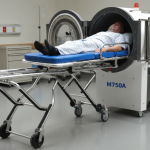 People undergoing hyperbaric oxygen chamber treatment