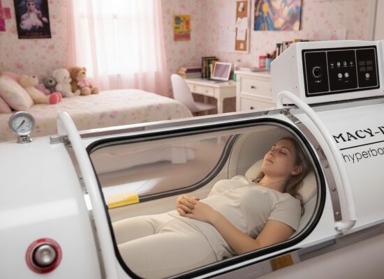 Enjoy hyperbaric oxygen therapy in your room