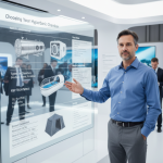 Personas que analizan los precios de las cámaras de oxígeno hiperbárico