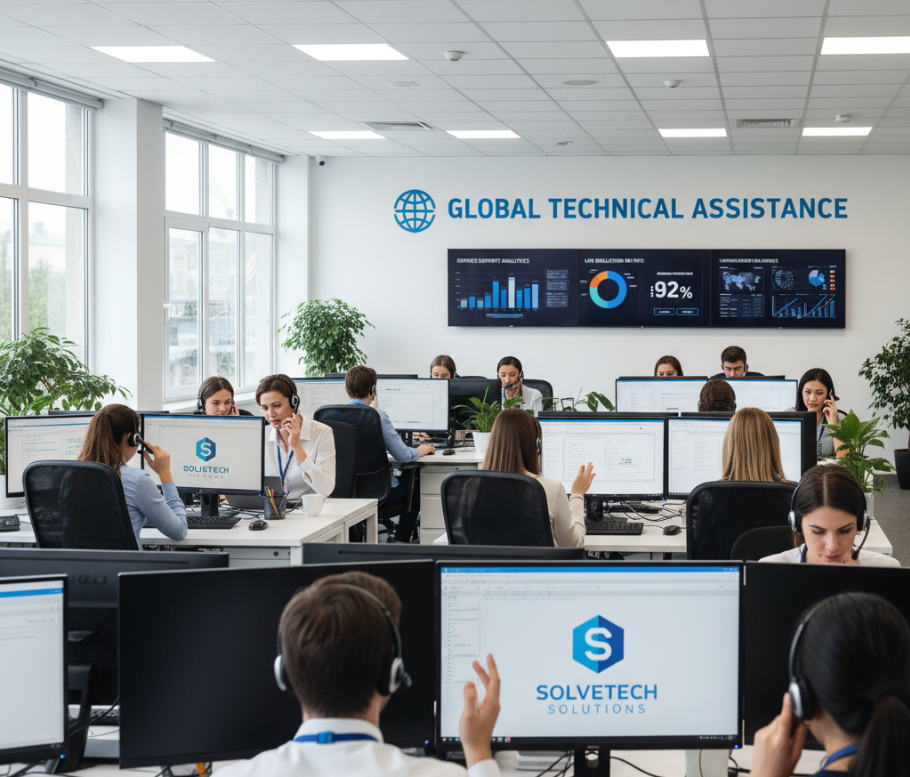 Professional service team.