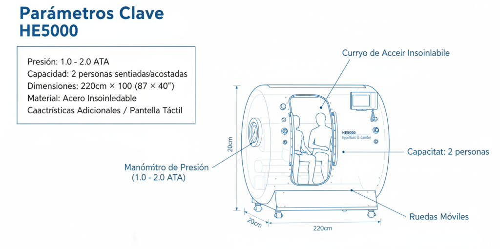 Parámetros básicos del HE5000