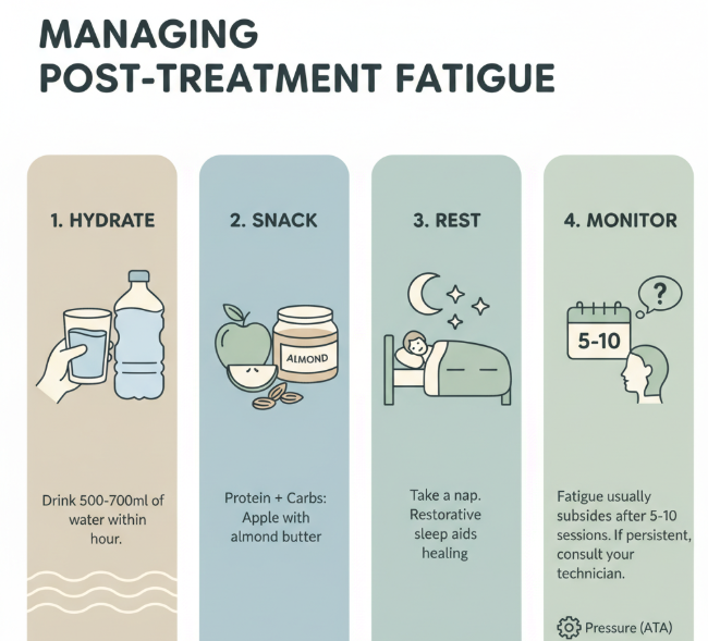 Methods to relieve fatigue