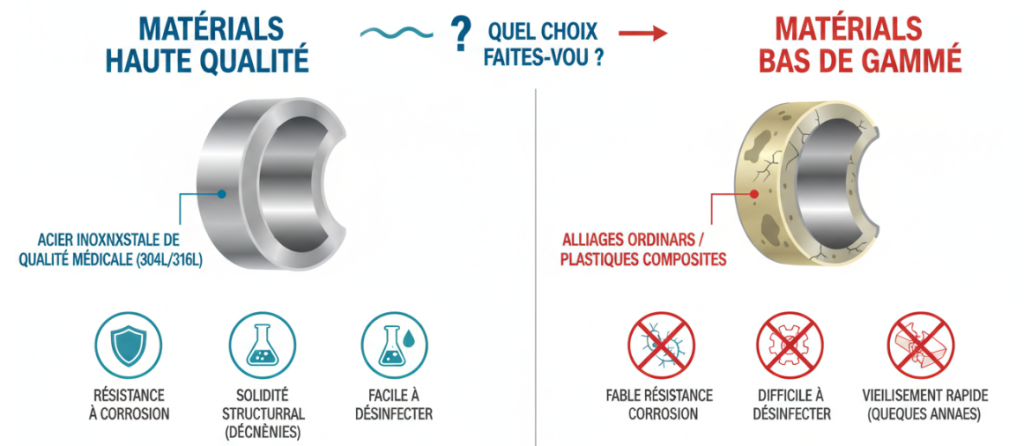 When choosing a hyperbaric oxygen chamber manufacturer, it's important to pay attention to the materials used.