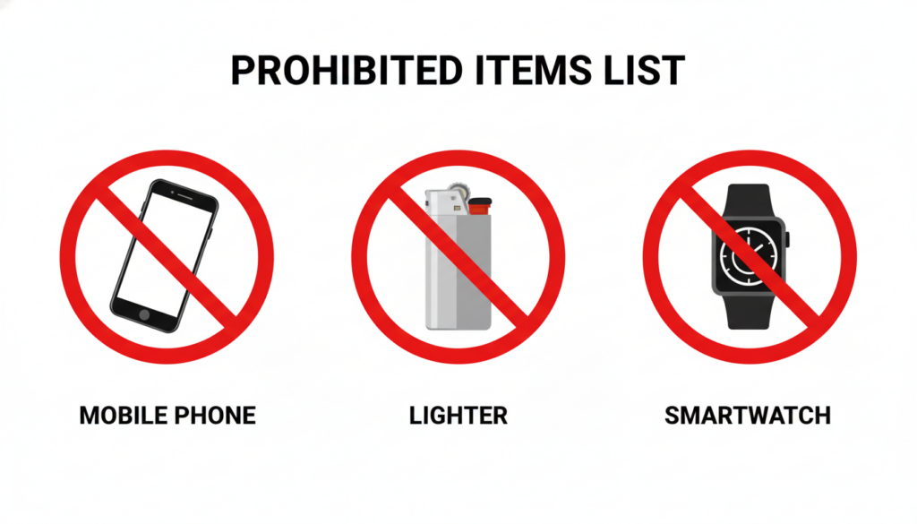 List of Prohibited Items