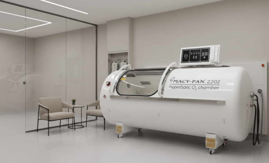 2.0ATA Hardshell Lying Type Hyperbaric Oxygen Chamber HP2202-90